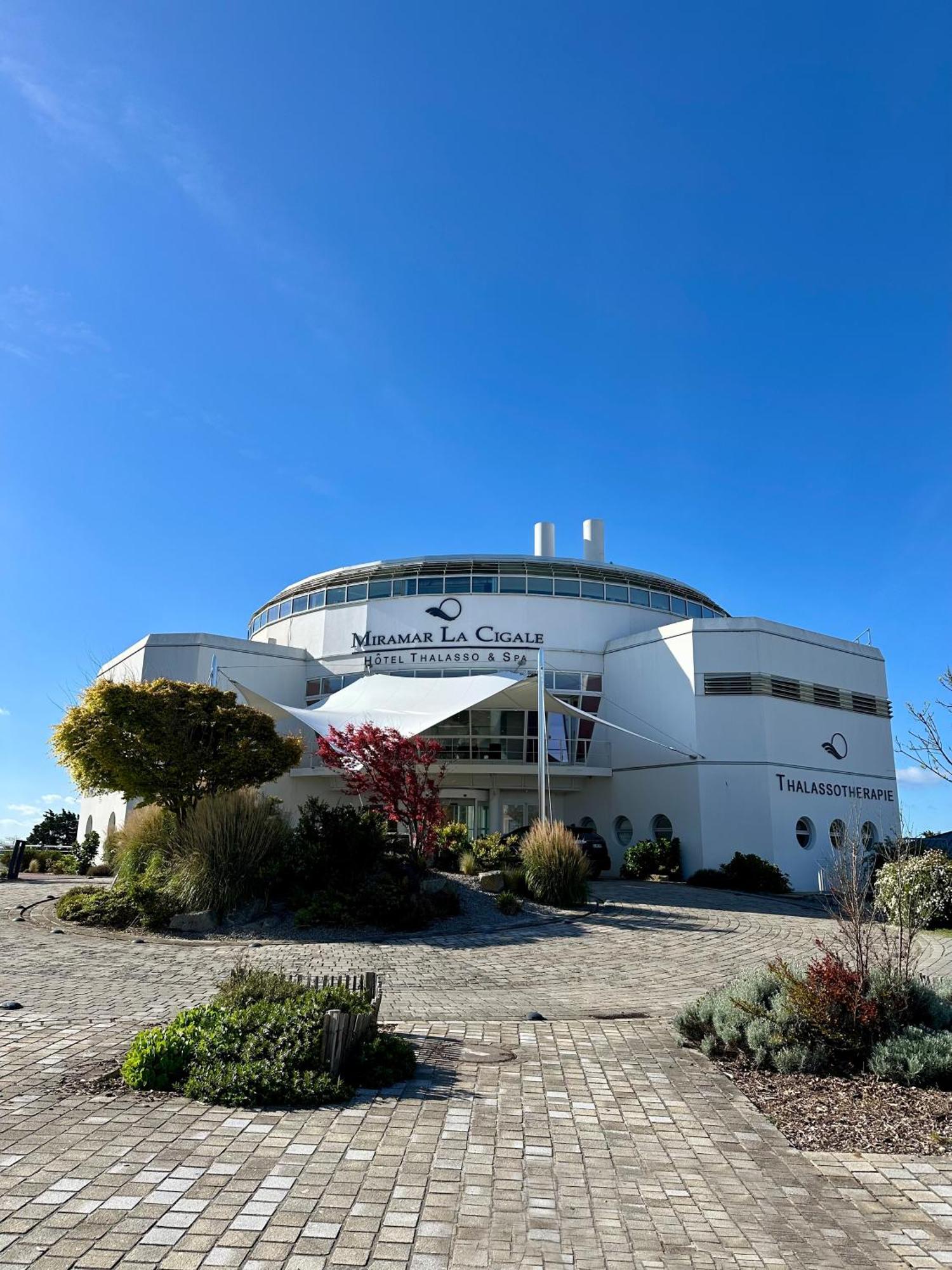 Miramar La Cigale Hotel Thalasso & Spa Arzon Zewnętrze zdjęcie